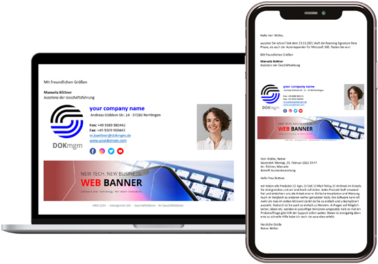 CI-Sign - E-Mail-Signaturen zentral und dynamisch verwalten